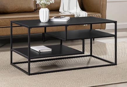 Walker Edison Metal Coffee Table