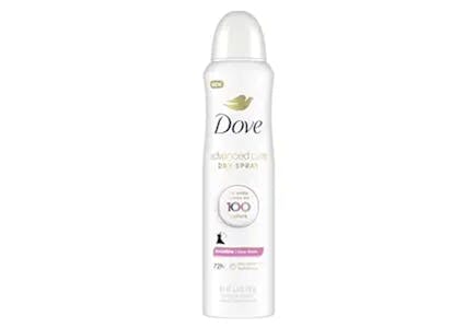 2 Dove Deodorant Sprays