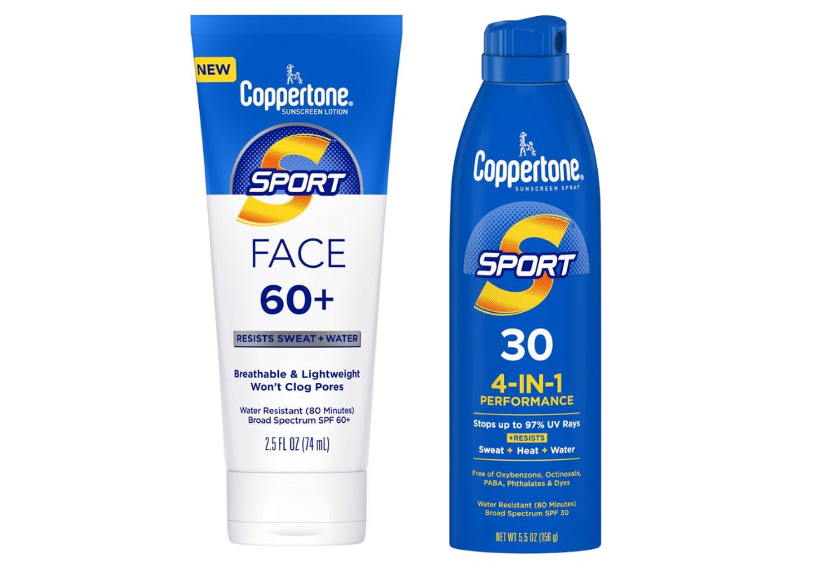 2 Coppertone Sunscreens