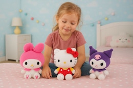 walmart hello kitty plush set
