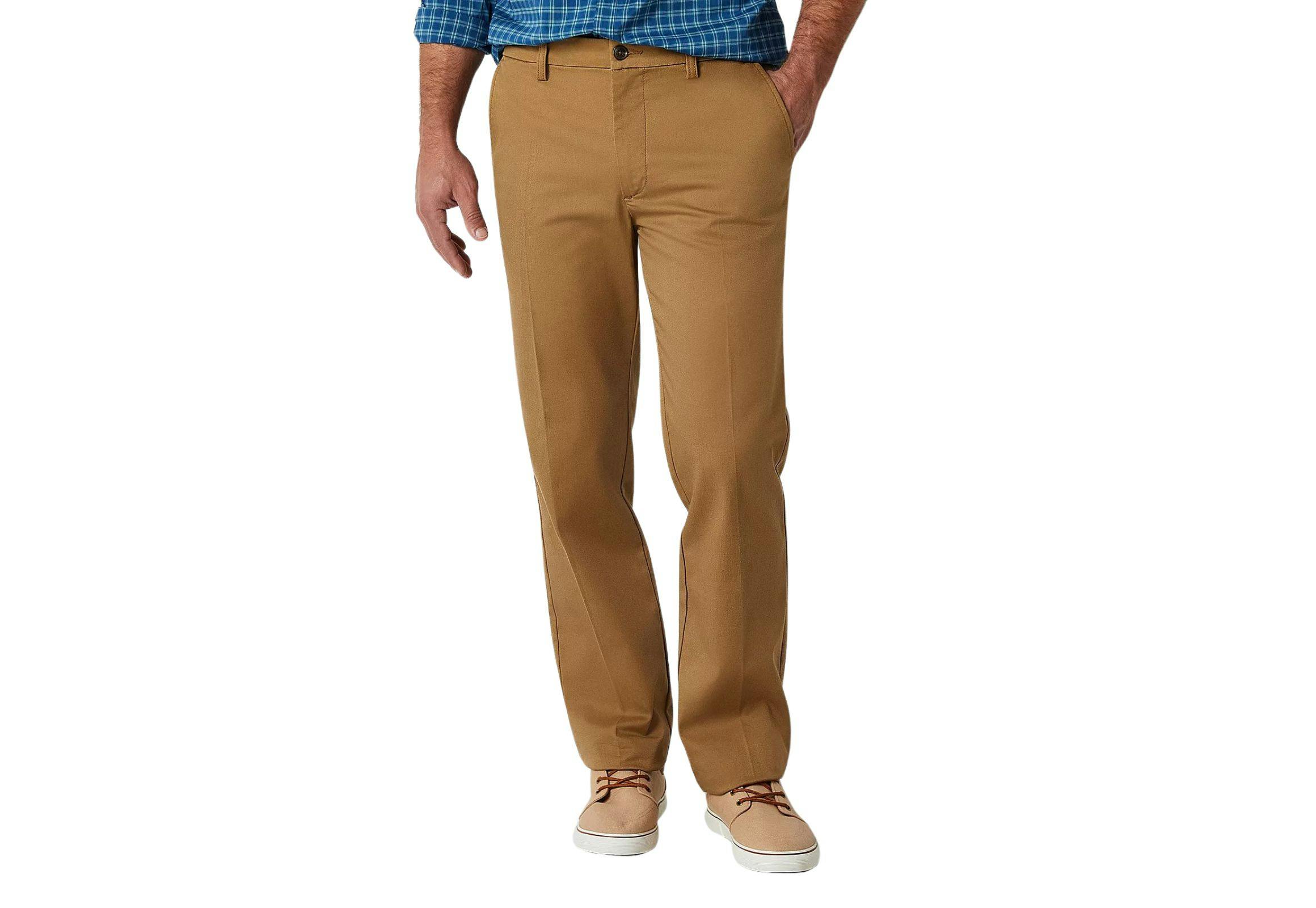 St. John's Bay Men's Flat-Front Pants