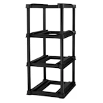 Sterilite 4-Tier Tote Rack