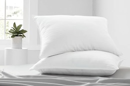 Down-Alternative Pillow 2-Pack, as Low as $36 at Linens & Hutch (Reg. $130+) card image