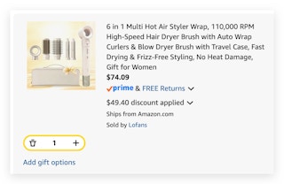 6 in 1 Multi Hot Air Styler Wrap