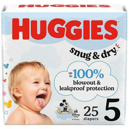 2 Huggies Diapers