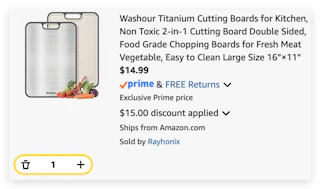 Titanium Cutting Board