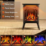 Corner Electric Fireplace