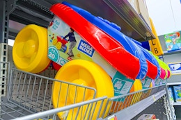 Get the Mega Bloks Fisher-Price Wagon on Sale for $20 at Walmart card image