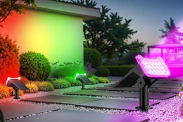 color changing spot lights
