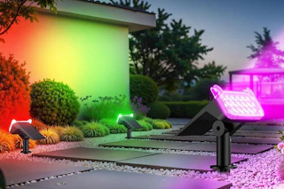 color changing spot lights