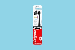Colgate Whitening Toothbrush 2-Pack, as Low as $4.67 on Amazon card image
