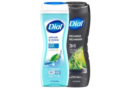 2 Dial Body Washes