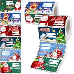 2 Christmas Gift Tag 300-Packs