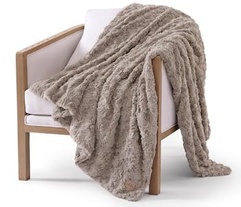 UGG Adalee Faux Fur Throw Blanket