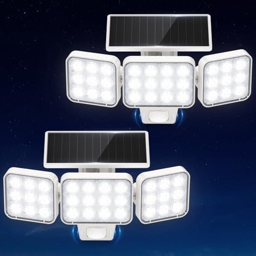 Solar Motion Sensor Lights 2-Pack