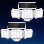 Solar Motion Sensor Lights 2-Pack