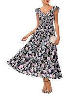 Women's Floral Maxi Dress