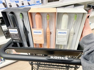 philips sonicare toothbrush in kohls cart