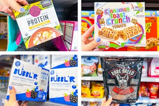 rare breed, cinnamon toast crunch, bubbl'r playa 4-photo collage