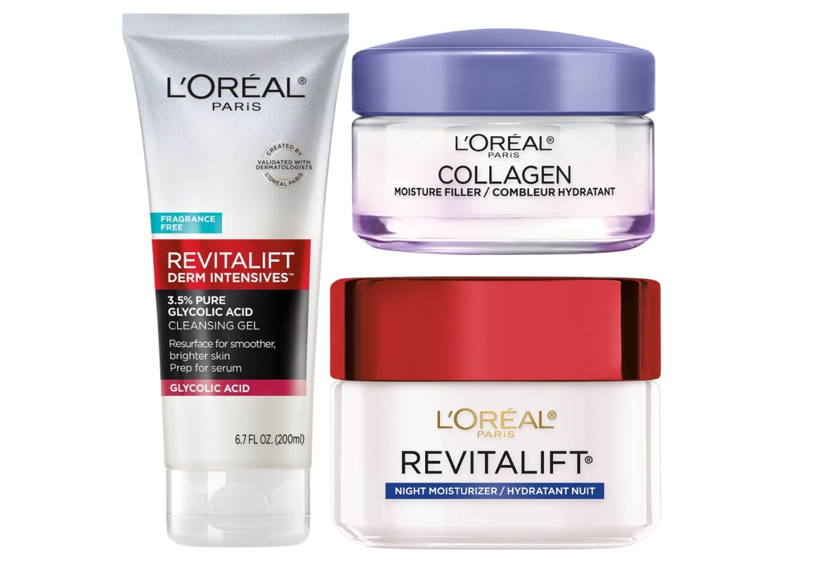 3 L'Oreal Skincare Products