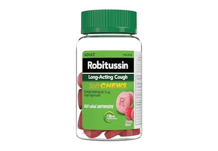 2 Robitussin Cough Relief Bottles