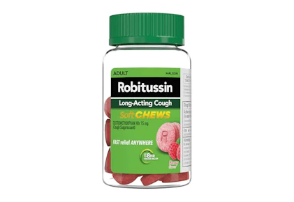 2 Robitussin Cough Relief Bottles