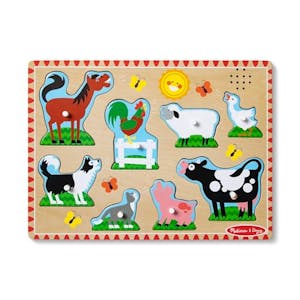 Melissa & Doug Animal Sound Puzzle