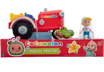 2 CoComelon Musical Tractors