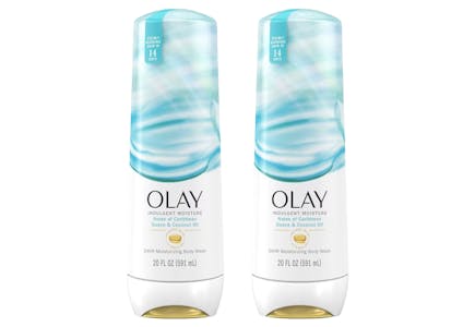 2 Olay Body Washes