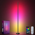 Smart RGB LED Corner Floor Lamp