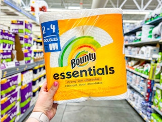 bounty essentials paper towels walmart 2