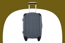 dark slate carry-on luggage