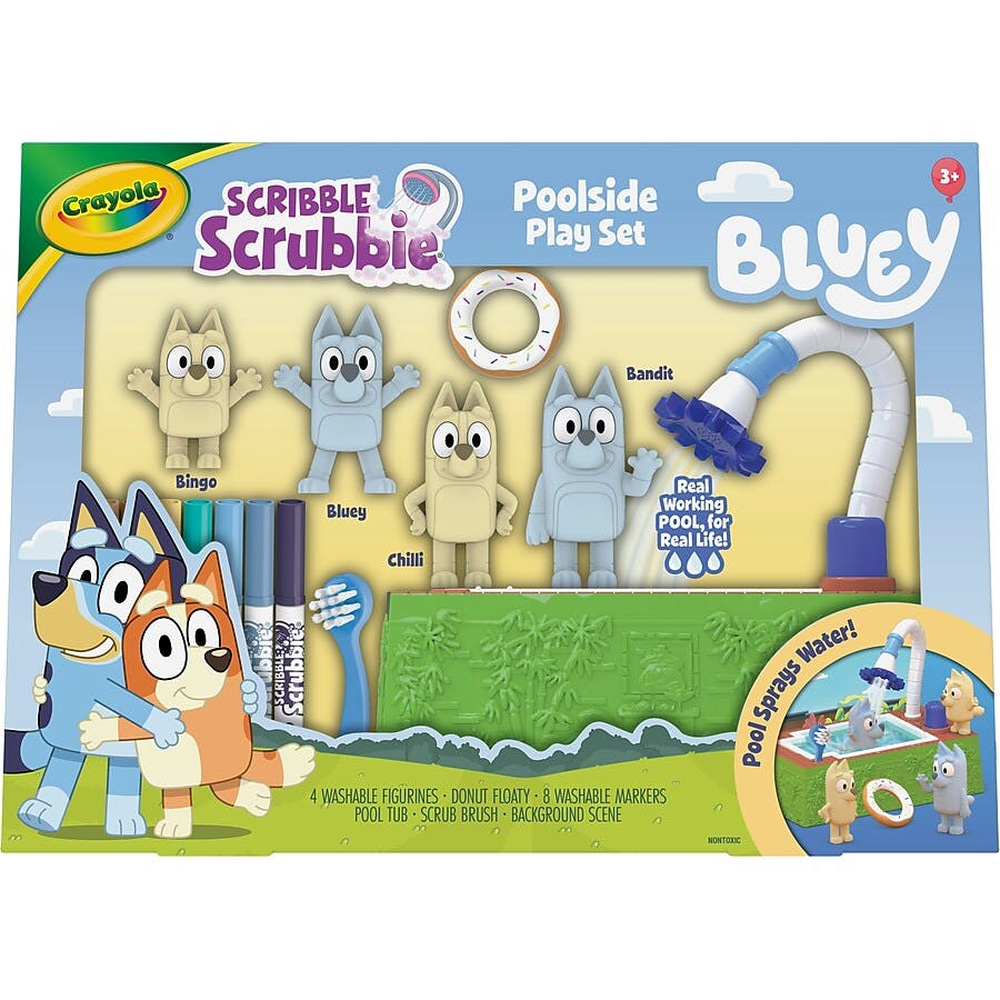 Crayola Bluey Playset
