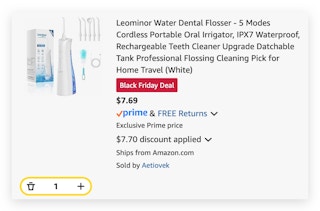 Leominor Water Dental Flosser