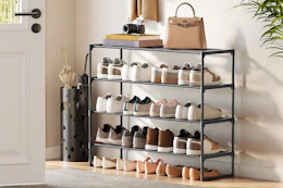 Shoe Rack, 4-Tier Shoe Organizer B07BN959SN