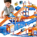 Kids Puzzle Racer Car Track Set