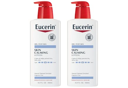 2 Eucerin Lotions