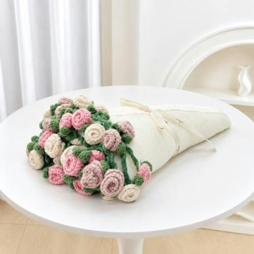 Crochet Flower Bouquet Blanket