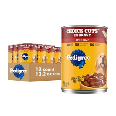 Pedigree Wet Dog Food, 13.2 oz 12 ct