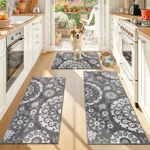 3-Piece Kitchen Rug Set