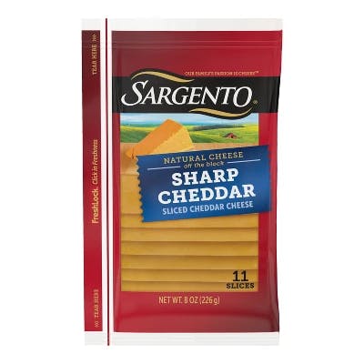 2 Sargento Sliced Cheese Packs