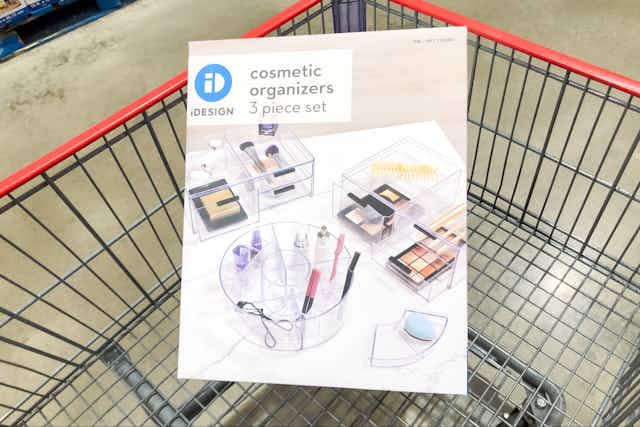 iDesign 3-Piece Cosmetic Organizer Set, Just $23.99 at Costco (Reg. $29.99) card image