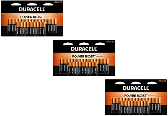 3 AAA Battery Packs