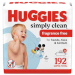 2 Huggies Baby Wipe Refill Packs