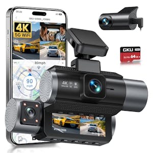 4K 3 Channel Dash Cam