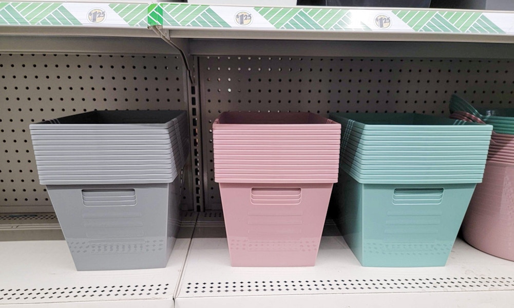 storage bins