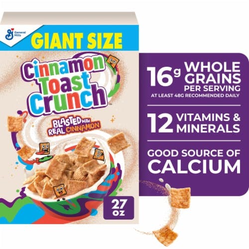 4 General Mills Cereal Boxes