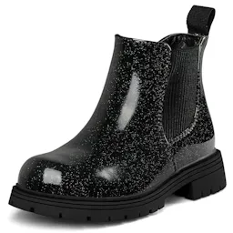 Kids' Glitter Ankle Boots