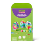 Mondo Llama Wood 3D Eggs Kit