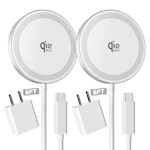 Magnetic Wireless Charger 2-Pack